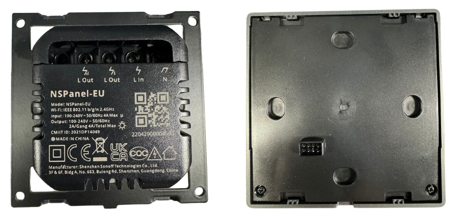 The detached Power block from the Screen enclosure